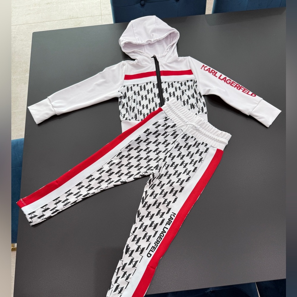 Karl Lagerfeld zip-up set